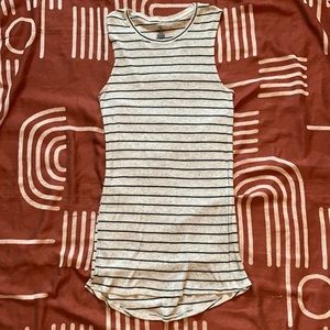Volcom Ribbed Stripe Sleeveless Dress